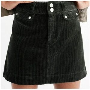 Abercrombie & Fitch Corduroy Mini Skirt